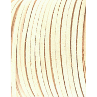 Suede Imitatie 3mm Beige 
